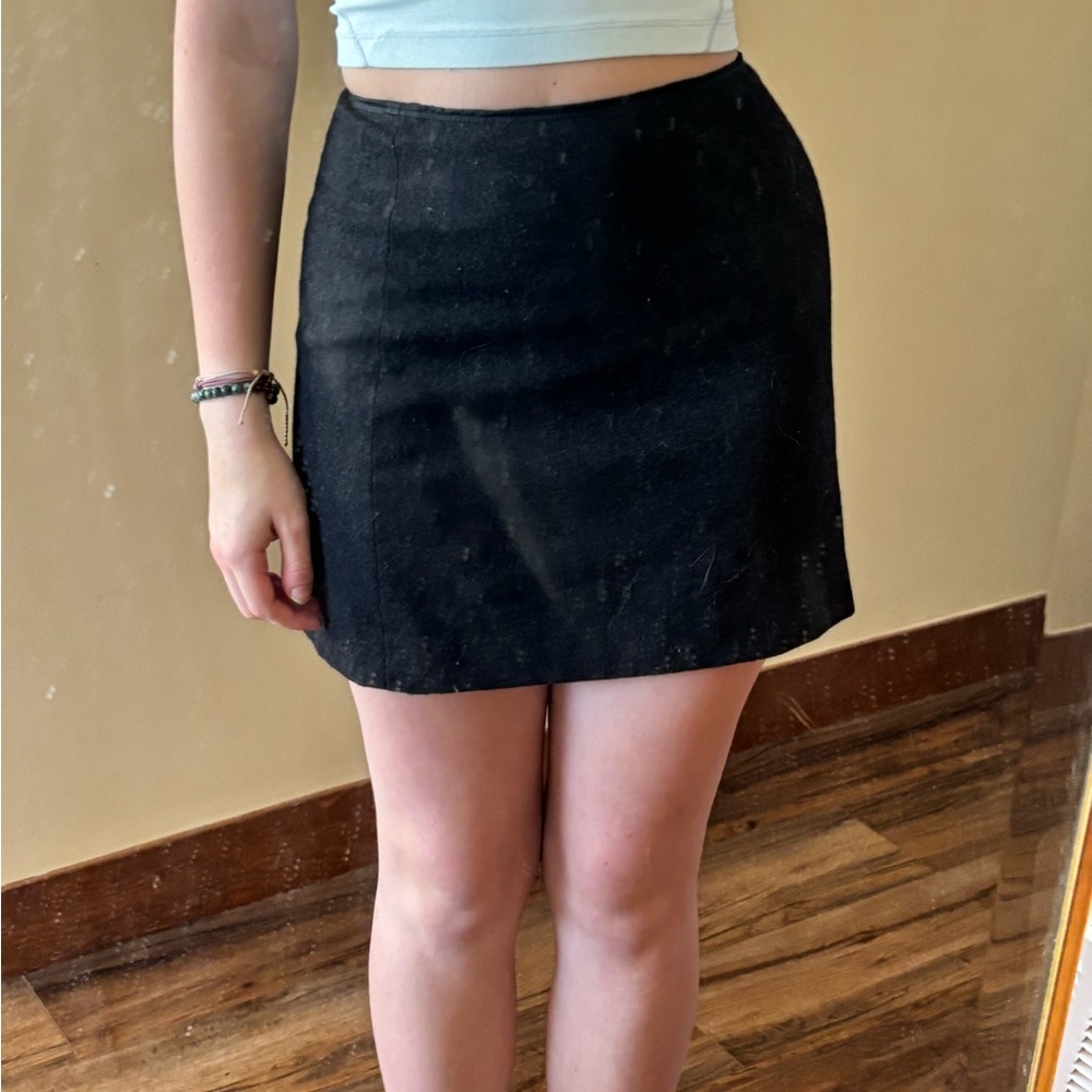 Black Mini Skirt